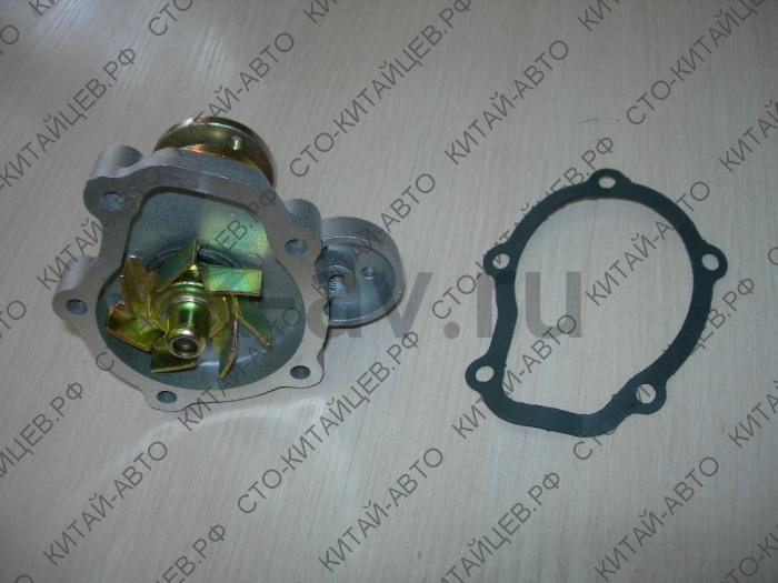 картинка НАСОС ВОДЯНОЙ В СБОРЕ 465 - Hafei BRIO (465Q-2D-1307950) от магазина Китай-Авто