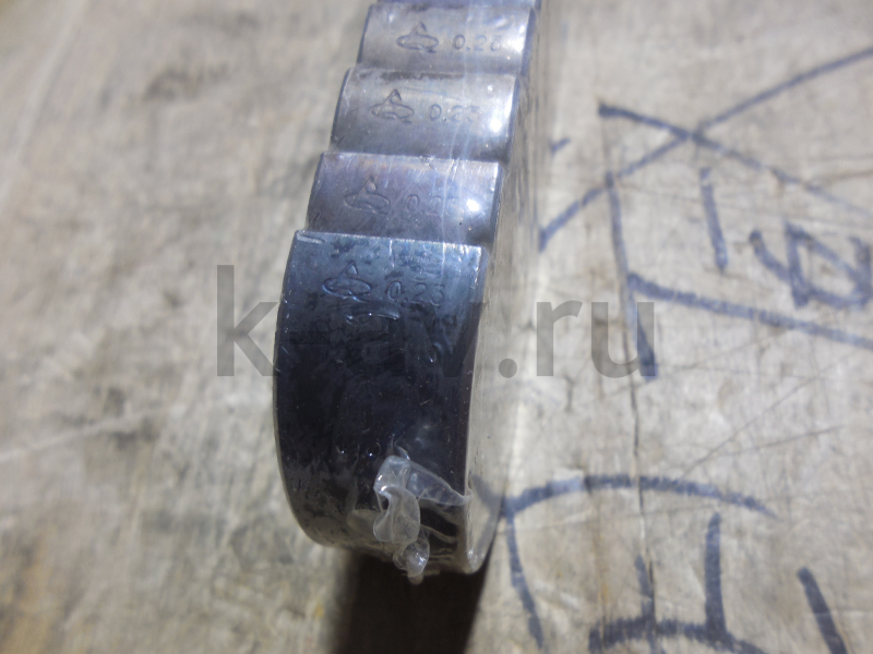 картинка Вкладыши коренные R1-0.25 (комплект) 4G16 - Chery Tiggo (E4G16-BJ1005013BA) от магазина Китай-Авто