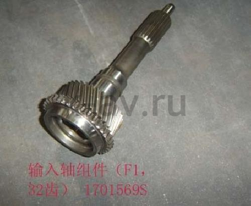 картинка ВАЛ КПП 4/2 ПЕРВИЧНЫЙ - DEER - 1701569S (1701569S) от магазина Китай-Авто