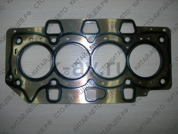 картинка Прокладка ГБЦ (металл) - Chery Indis, Kimo, QQ6, Riich (473H-1003080-metal) от магазина Китай-Авто