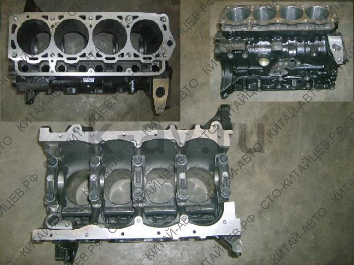 картинка БЛОК ЦИЛИНДРОВ 491 - DEER, SAFE (1002031-E00+11H-1002031) от магазина Китай-Авто