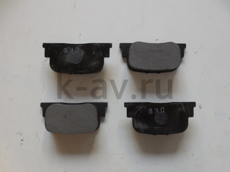 картинка КОЛОДКА ТОРМОЗНАЯ ЗАДНЯЯ (КОМПЛЕКТ) - GELLY GC6 (1014023535) от магазина Китай-Авто
