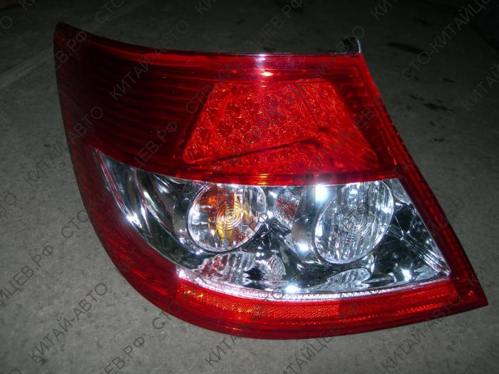 картинка ФОНАРЬ ЗАДНИЙ ЛЕВЫЙ - BYD F3 (10225007-00+BYDF3-4133100) от магазина Китай-Авто