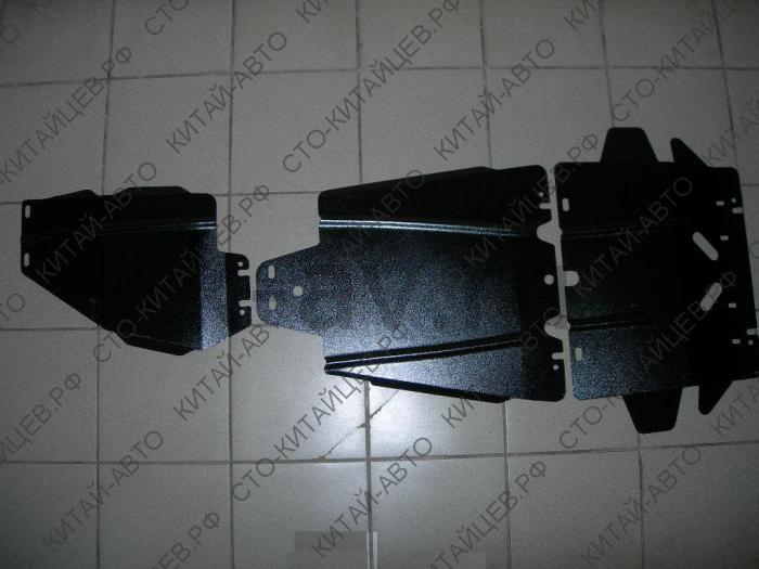 картинка Защита картера ДВС+КПП+РК - Wingle (crankcase-GWWIN) от магазина Китай-Авто