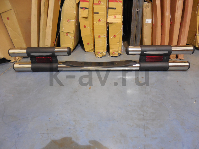 картинка Бампер задний (хром) - ZX Admiral (BQ2804010-70F0) от магазина Китай-Авто