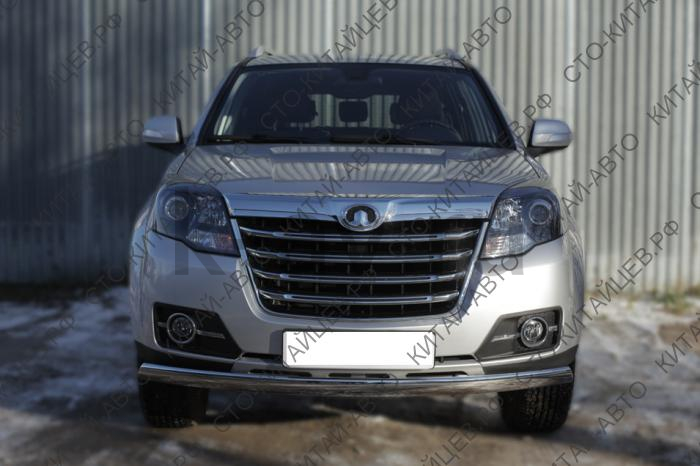 картинка Защита переднего бампера d63 - Hover H3 NEW (GWH3Z001936) от магазина Китай-Авто