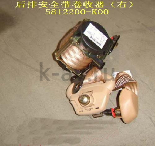 картинка РЕМЕНЬ БЕЗОПАСТНОСТИ ЗАДНИЙ ПРАВЫЙ HOVER (5812200-K00 5814410-K00) от магазина Китай-Авто