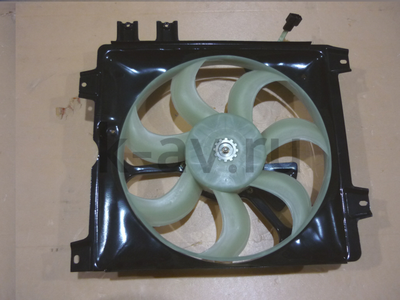 картинка Вентилятор радиатора охлаждения (левый) (6 крепл.) - Geely MK, MK Cross (1016003507) от магазина Китай-Авто