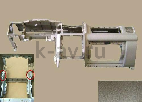 картинка ПАНЕЛЬ ПРИБОРОВ ГОЛАЯ - HOVER H3 (5306100-K24-1212) от магазина Китай-Авто