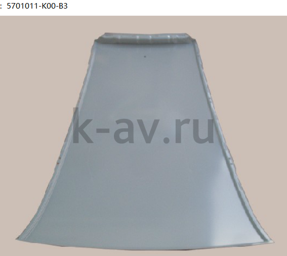 картинка Панель крыши (без люка) - Hover, Hover H3 (5701011-K00 5701000-K00-B3) от магазина Китай-Авто