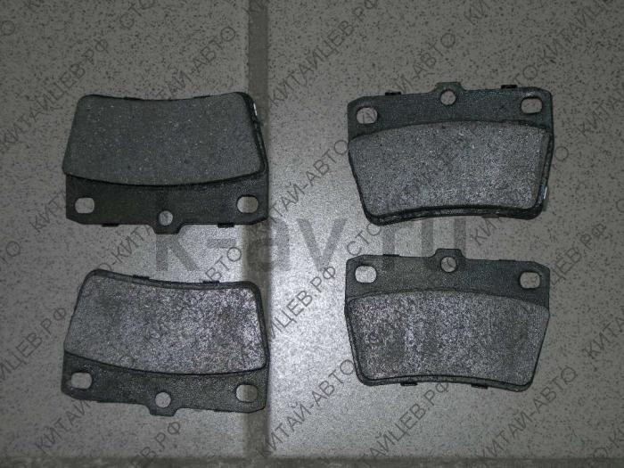 картинка Колодки задние (комплект 4шт) ВИД1 - Chery Tiggo / Vortex Tingo (T11-BJ3501080) от магазина Китай-Авто
