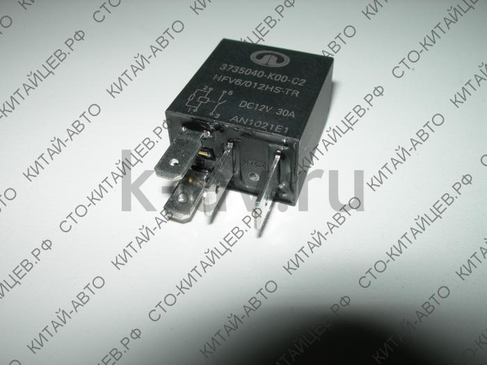 картинка РЕЛЕ (4 КОНТАКТА) 30A - FLORID, COOLBEAR (3735040-K00-C2) от магазина Китай-Авто