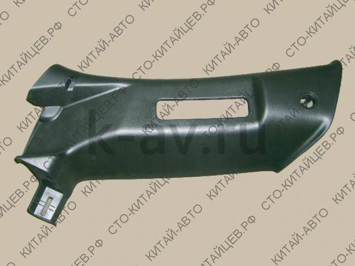 картинка НАКЛАДКА СТОЙКИ ЗАДНЕЙ ДВЕРИ ПРАВАЯ - HOVER (BLACK) (5402620-K00-0804) от магазина Китай-Авто