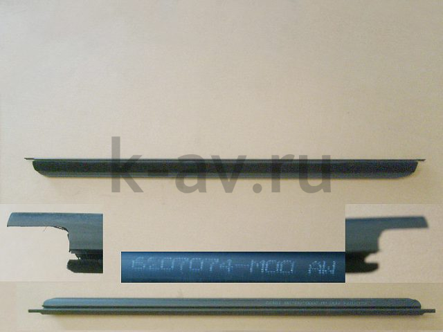 картинка УПЛОТНИТЕЛЬ ЗАДНЕЙ ПРАВОЙ ДВЕРИ ВНУТРЕННИЙ (БАРХОТКА) - PERI (6207074-M00) от магазина Китай-Авто