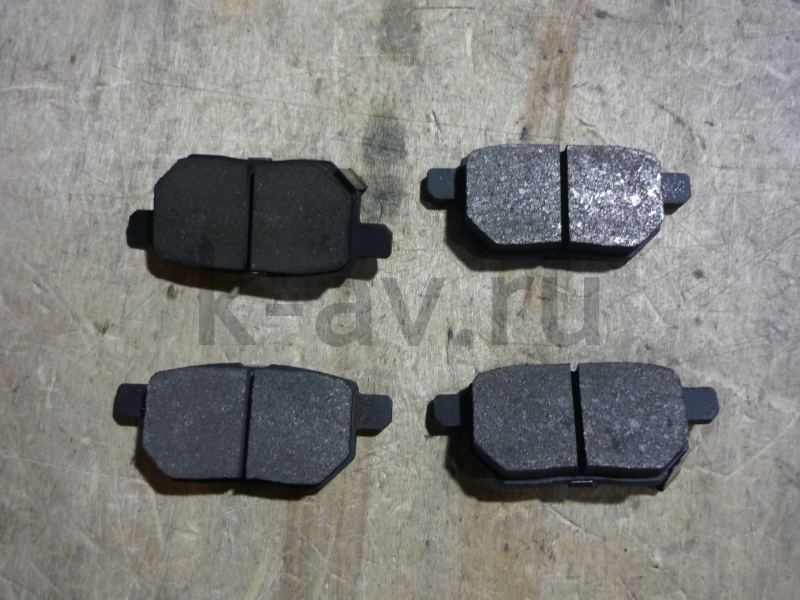картинка Колодки тормозные задние (кт) - Brilliance V3 (SHH3502060-1) от магазина Китай-Авто