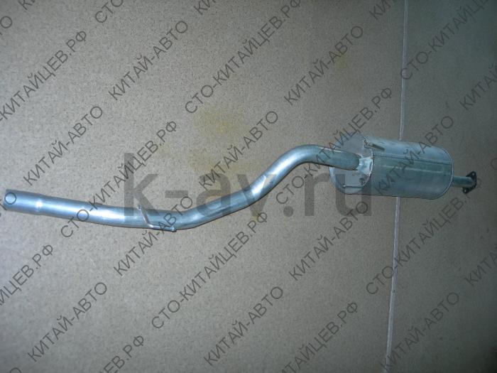 картинка Глушитель (Евро3, прямой фланец) (завод) - Safe F1 (1201010-F00) от магазина Китай-Авто
