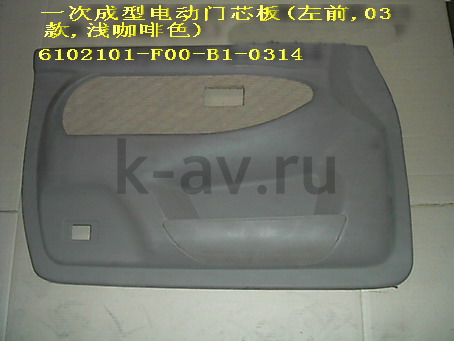 картинка ОБИВКА ПЕРЕДНЕЙ ЛЕВОЙ ДВЕРИ SAFE - 20-6102010А (6102101-F00-B1-0314 6102101-F00-0803) от магазина Китай-Авто