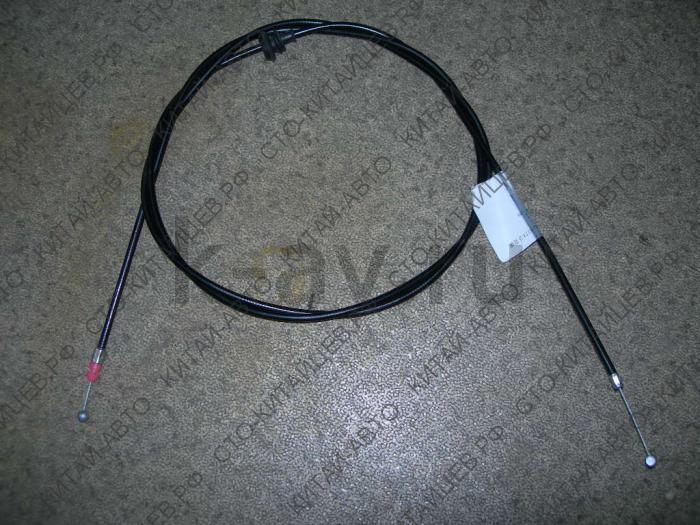 картинка ТРОС ОТКРЫВАНИЯ КАПОТА - LIFAN SOLANO (B8402400B28) от магазина Китай-Авто