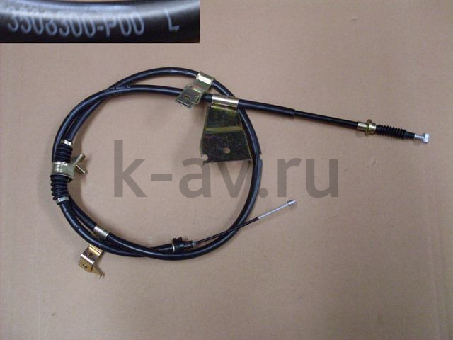картинка ТРОС СТОЯНОЧНОГО ТОРМОЗА ЗАДНИЙ ЛЕВЫЙ - WINGLE (3508300-P00) от магазина Китай-Авто