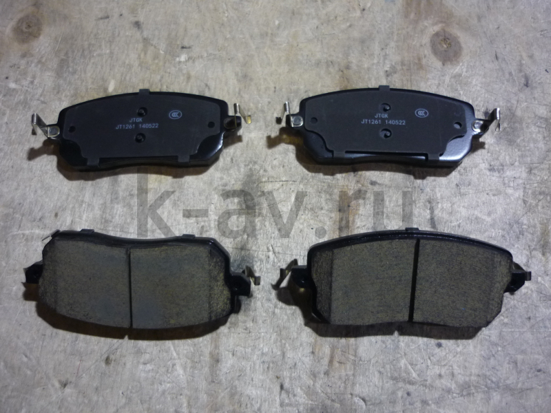 картинка Колодки тормозные передние (комплект) 2WD - Haval Jolion (3501123XGW02A) от магазина Китай-Авто