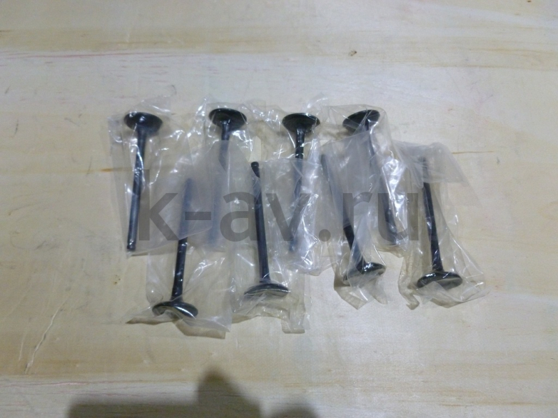 картинка Клапан выпускной (комплект 8шт) (Kimiko) - Lifan X60, Cebrium, Solano 1.8 (LFB479Q-1007011AKM) от магазина Китай-Авто