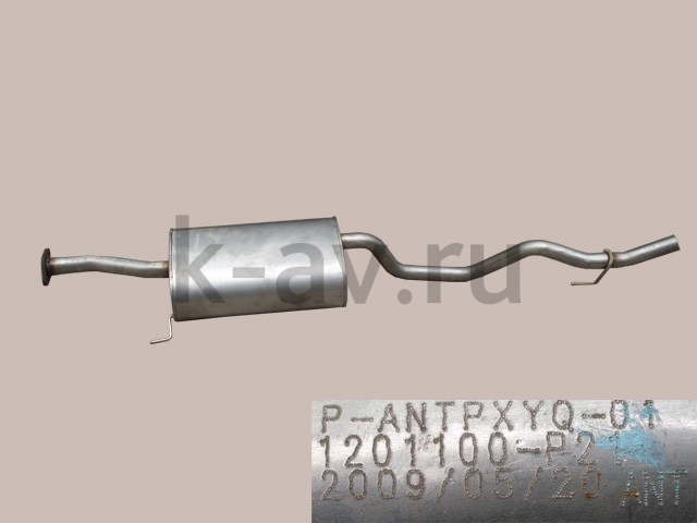 картинка Глушитель (бенз.) - Wingle 3, 5 (1201100-P21) от магазина Китай-Авто