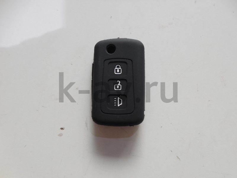 картинка Чехол ключа силикон черный - Hover H3 / H5 (CHEH-SIL-BLACK-H3-H5) от магазина Китай-Авто