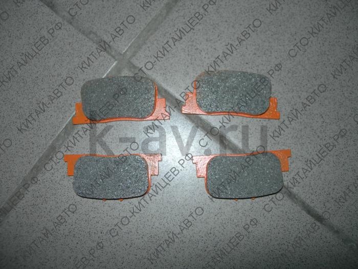 картинка Колодки задние (комплект 4шт) - BYD F3, F3-R (10375094-00) от магазина Китай-Авто