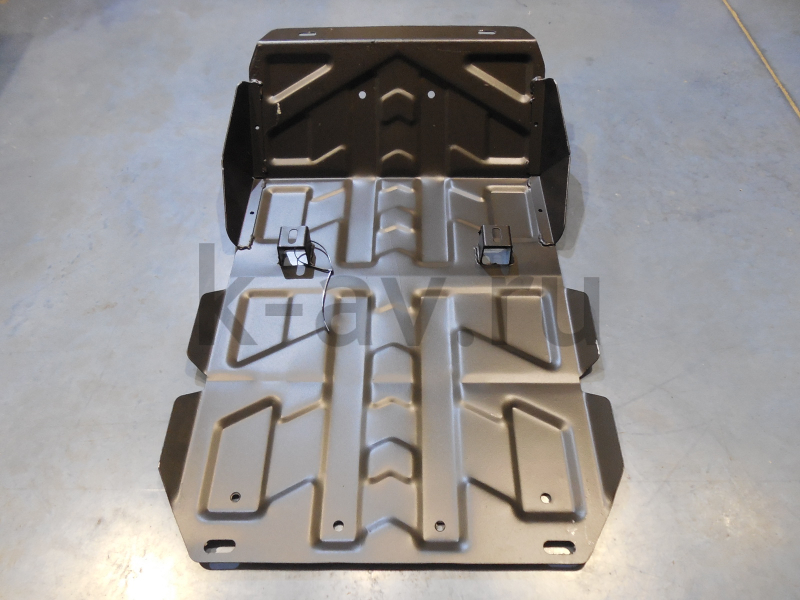 картинка Защита картера ДВС и радиатора - Hover, H3, H5 (crankcase-GWHOV35) от магазина Китай-Авто