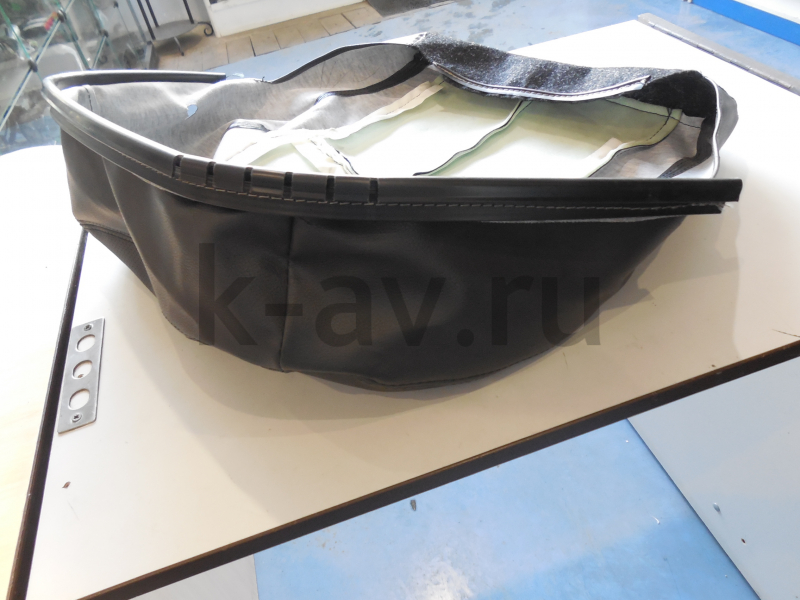 картинка Обивка подушки сиденья водителя (черн кожа) - Lifan Solano (B6802210A6B28) от магазина Китай-Авто