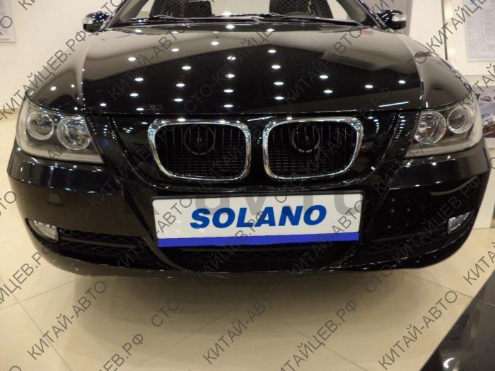картинка Решетка радиатора BMW style - Lifan Solano (1BFL280) от магазина Китай-Авто