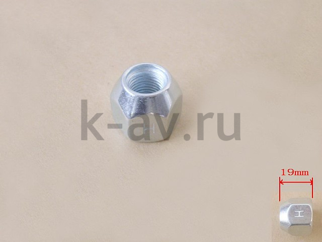 картинка ГАЙКА КОЛЕСА - PERI (3101103-M00) от магазина Китай-Авто