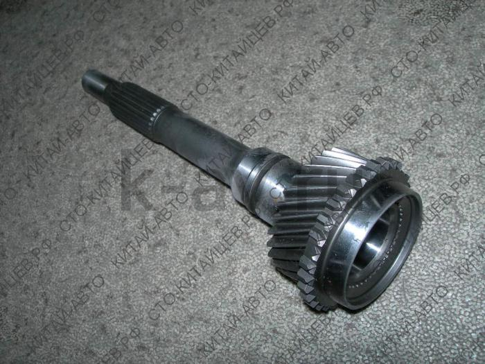 картинка ВАЛ КПП 4X4 ПЕРВИЧНЫЙ - HOVER, WINGLE ДИЗЕЛЬ (ZM001M-1701110-6+ZM001J-1701110-6) от магазина Китай-Авто
