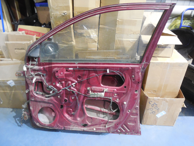 картинка ДВЕРЬ ПЕРЕДНЯЯ ПРАВАЯ (Б/У БЕЗ ОБИВКИ) - LIFAN SOLANO (B6101002-by) от магазина Китай-Авто