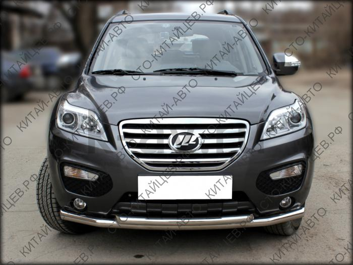 картинка Защита переднего бампера двойная - Lifan X60 (LIFX60 1.2) от магазина Китай-Авто