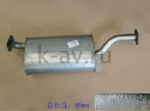 картинка Глушитель (Евро-3) - Hover (1201100-K00-B1) от магазина Китай-Авто