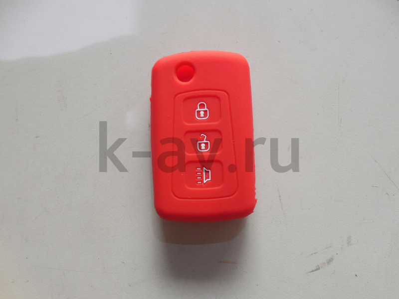 картинка Чехол ключа силикон красный - Hover H3 / H5 (CHEH-SIL-RED-H3-H5) от магазина Китай-Авто
