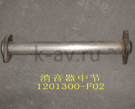 картинка ТРУБА ПРОМЕЖУТОЧНАЯ - SAFE (прямая) (1201300-F02 20-1203020) от магазина Китай-Авто