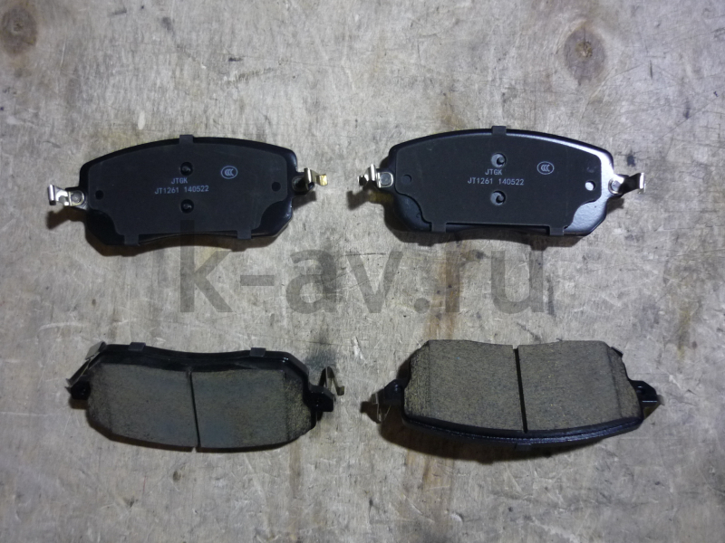 картинка Колодки тормозные передние (комплект) 2WD - Haval Jolion (3501123XGW02A) от магазина Китай-Авто