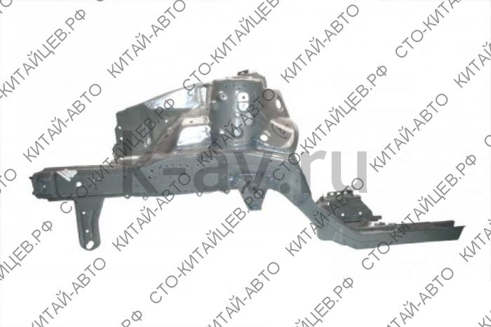 картинка БРЫЗГОВИК МОТОРНОГО ОТСЕКА ПРАВЫЙ (С ЛОНЖЕРОНОМ) - LIFAN SOLANO (B8400020) от магазина Китай-Авто