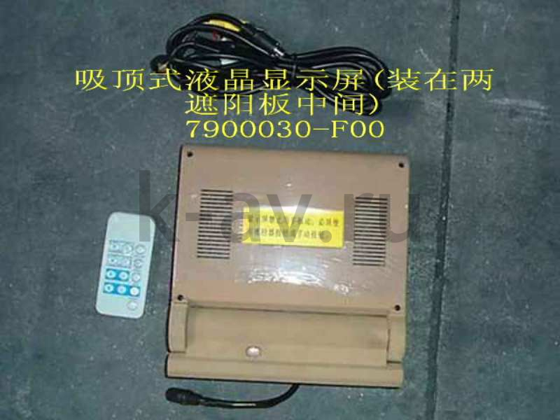 картинка МОНИТОР LCD (ПОТОЛОЧНЫЙ) - SAFE (7900030-F00 7003050B-F) от магазина Китай-Авто