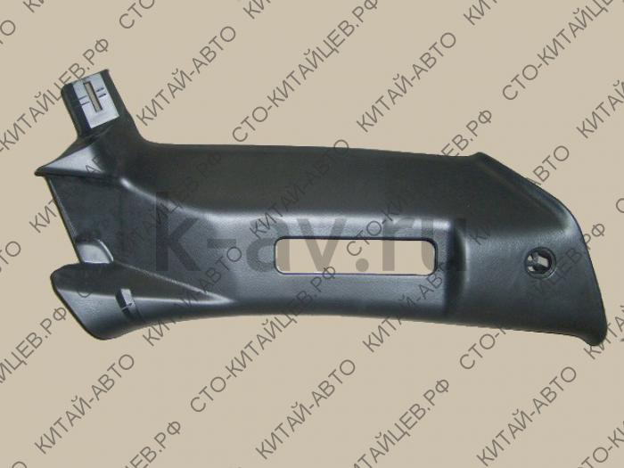 картинка НАКЛАДКА СТОЙКИ ЗАДНЕЙ ДВЕРИ ЛЕВАЯ - HOVER (BLACK) (5402510-K00-0804) от магазина Китай-Авто