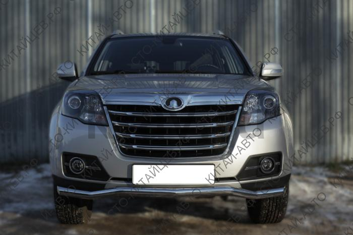 картинка Защита переднего бампера d63 (волна) - Hover H3 NEW (GWH3Z001935) от магазина Китай-Авто