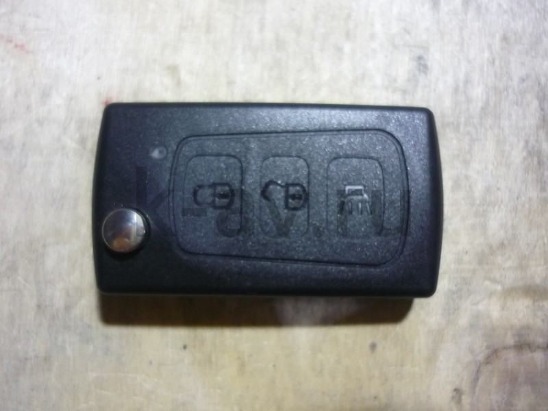 картинка Заготовка ключа замка зажигания (выкидной) (без батарейки) - Hover H3, H5 (3704800-K80+3704800XK80XA-2) от магазина Китай-Авто