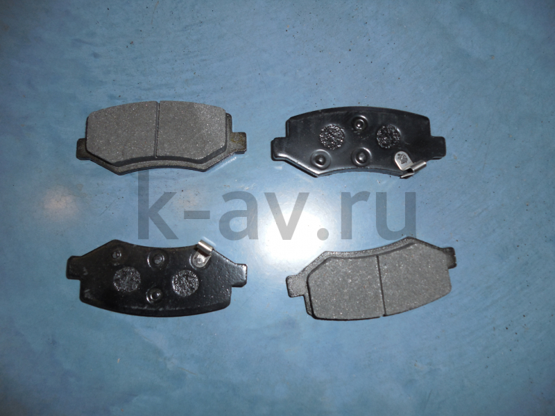 картинка КОЛОДКА ТОРМОЗНАЯ ЗАДНЯЯ КОМПЛЕКТ (ВИД2) КОРОТ. - LIFAN CEBRIUM (SC35002-2) от магазина Китай-Авто