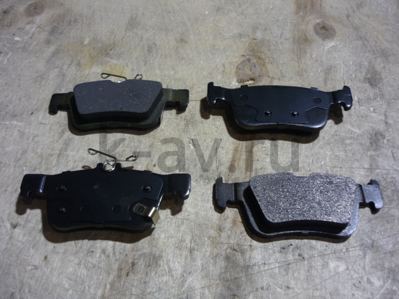 картинка Колодки тормозные задние (комплект) (A) - Haval F7, F7X (3502340AKY00A) от магазина Китай-Авто