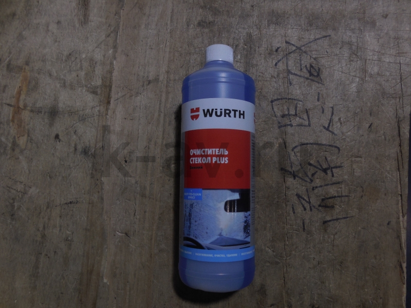 картинка Незамерзайка WURTH 1л, концентрат -63С, на основе этилового спирта (0892332840) от магазина Китай-Авто