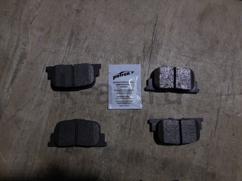 картинка Колодки тормозные задние (кт 4шт) Patron - Lifan Solano (New, 2) (SB35002-Patron) от магазина Китай-Авто