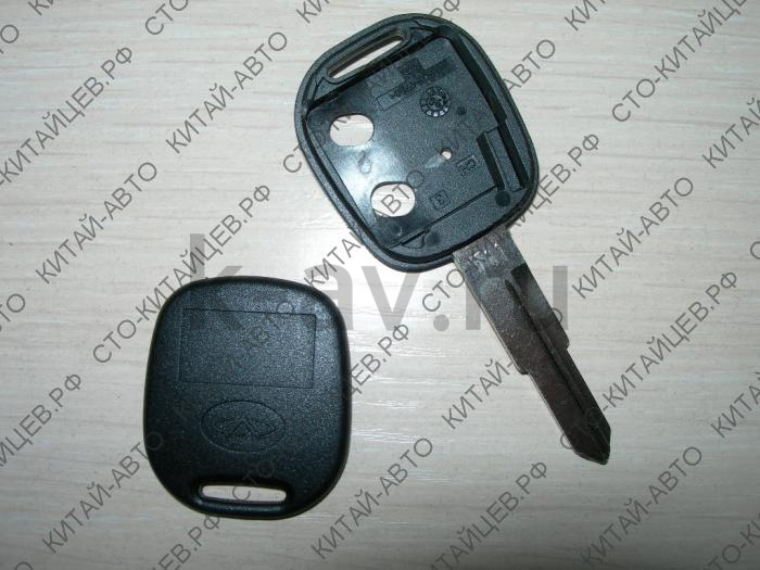 картинка Заготовка ключа замка зажигания - Chery Fora / Vortex Estina (A21-8CB6105410) от магазина Китай-Авто