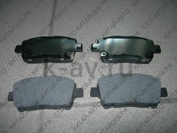 картинка Колодки передние (комплект 4шт) - BYD F3, F3R (10138436-00) от магазина Китай-Авто